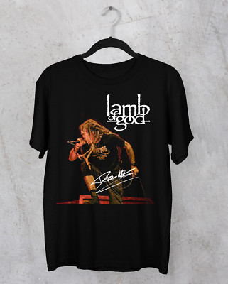 Randy Blythe Lamb of god signed T-shirt Black Unisex Tee All Sizes 26