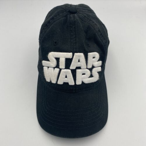 Star Wars Adjustable Black Embroidered Baseball Hat Cap Lucasfilm