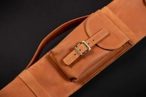 Bolsa de viaje para bastón, almacenamiento de bastón hecho a mano, estuche de cuero, soporte de estante Foto 4 de 4