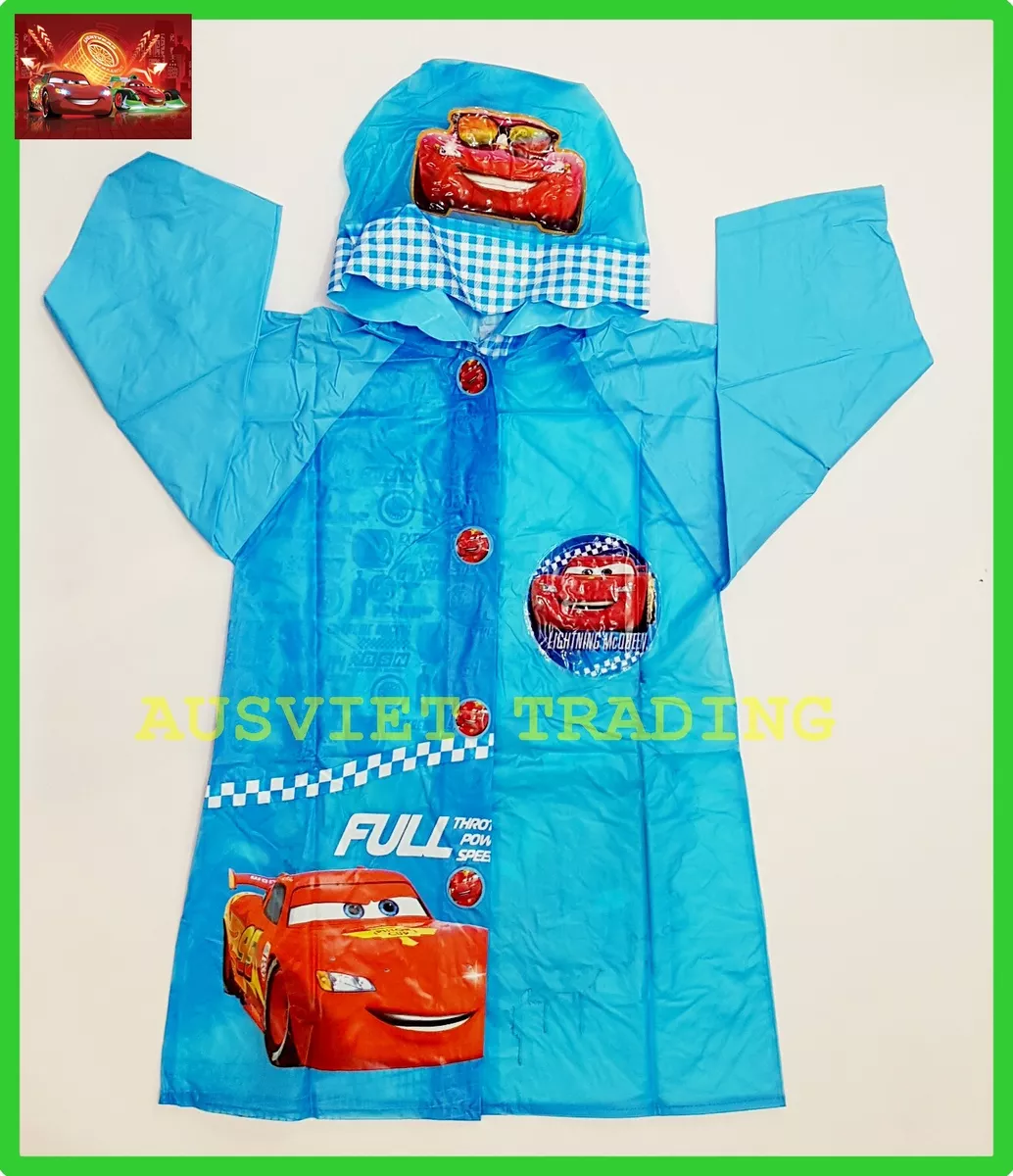 Lightning mcqueen raincoat sale