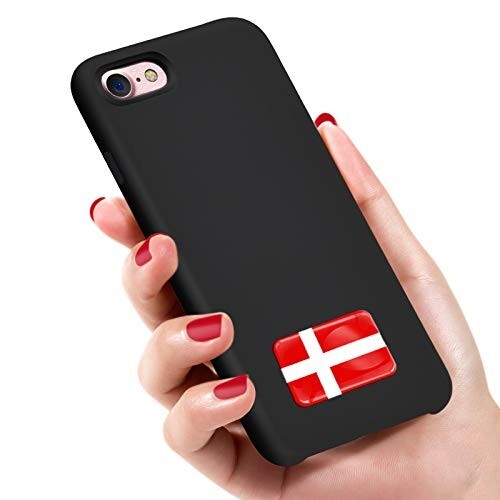 2 x 3D Auto Aufkleber Motorrad Fahrrad Helm Laptop Dänemark Flagge Denmark Fahne - Bild 4 von 7