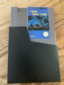 Milon's Secret Castle - Nintendo NES Game, 1988 - W/ Case! Great Condition!