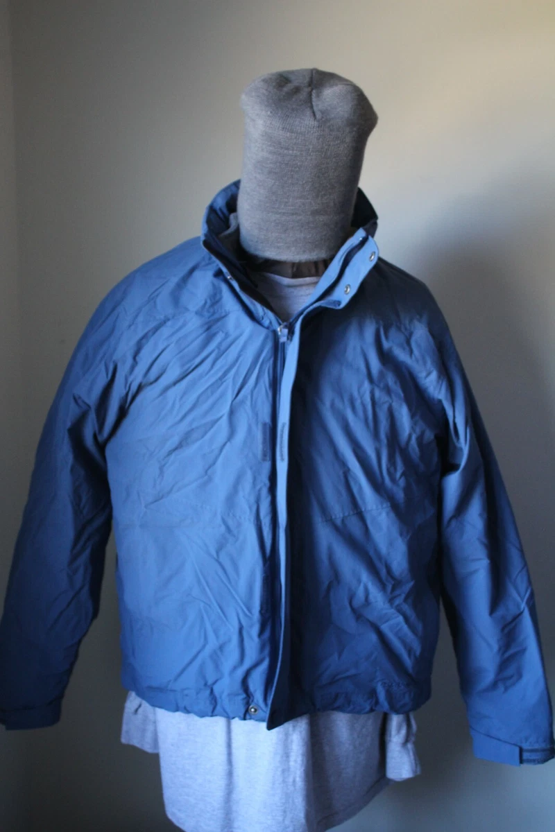 LL BEAN 3 In 1 Jacket L Weather Channel Blue NWOT OBCY9