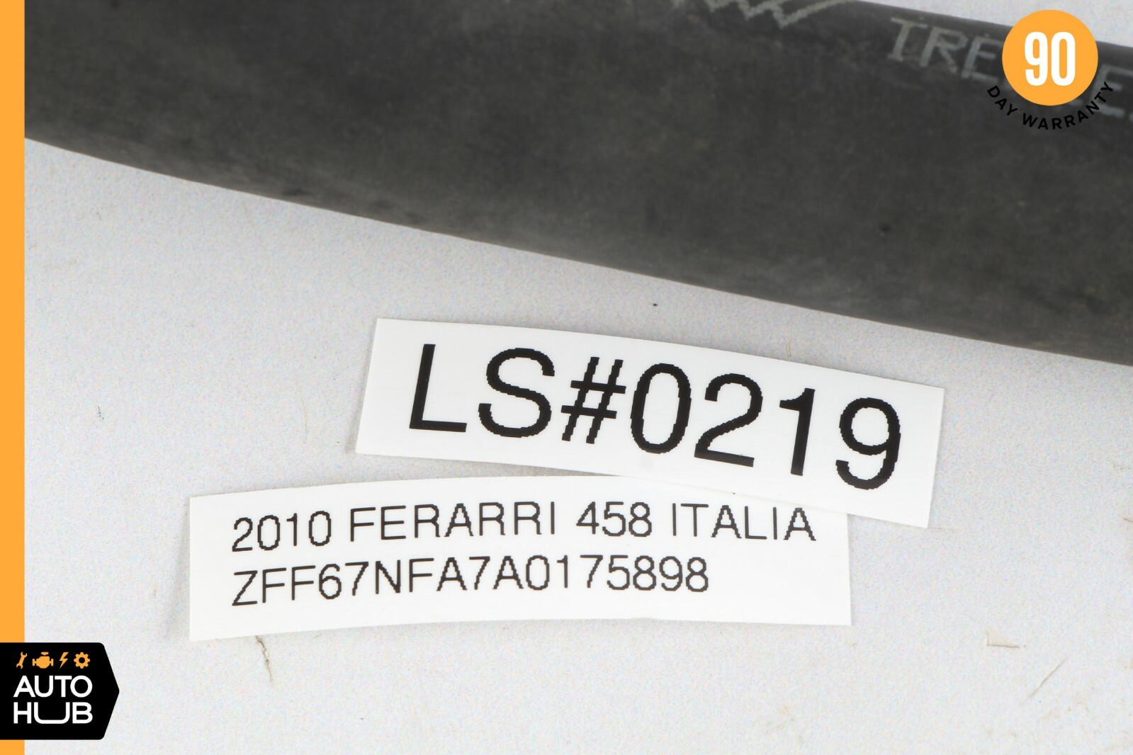 Ferrari 458 Italia Spider A/C Air Conditioning Water Line Hose Pipe 82302800 OEM