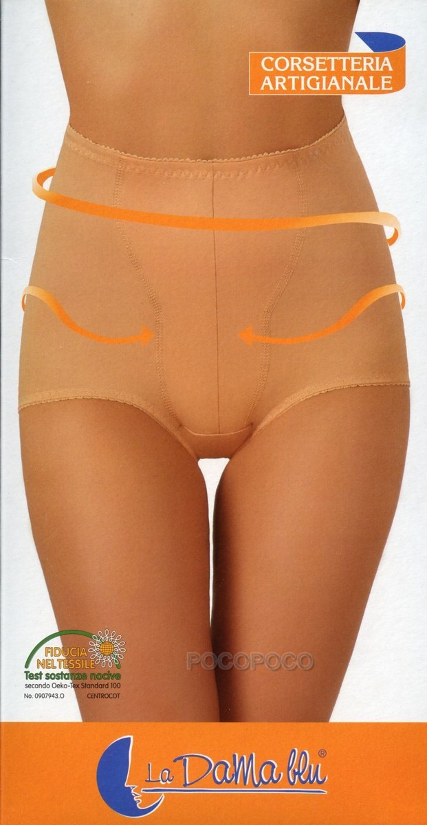 Guaina panciera sfoderata da donna senza gambe elastica La Dama