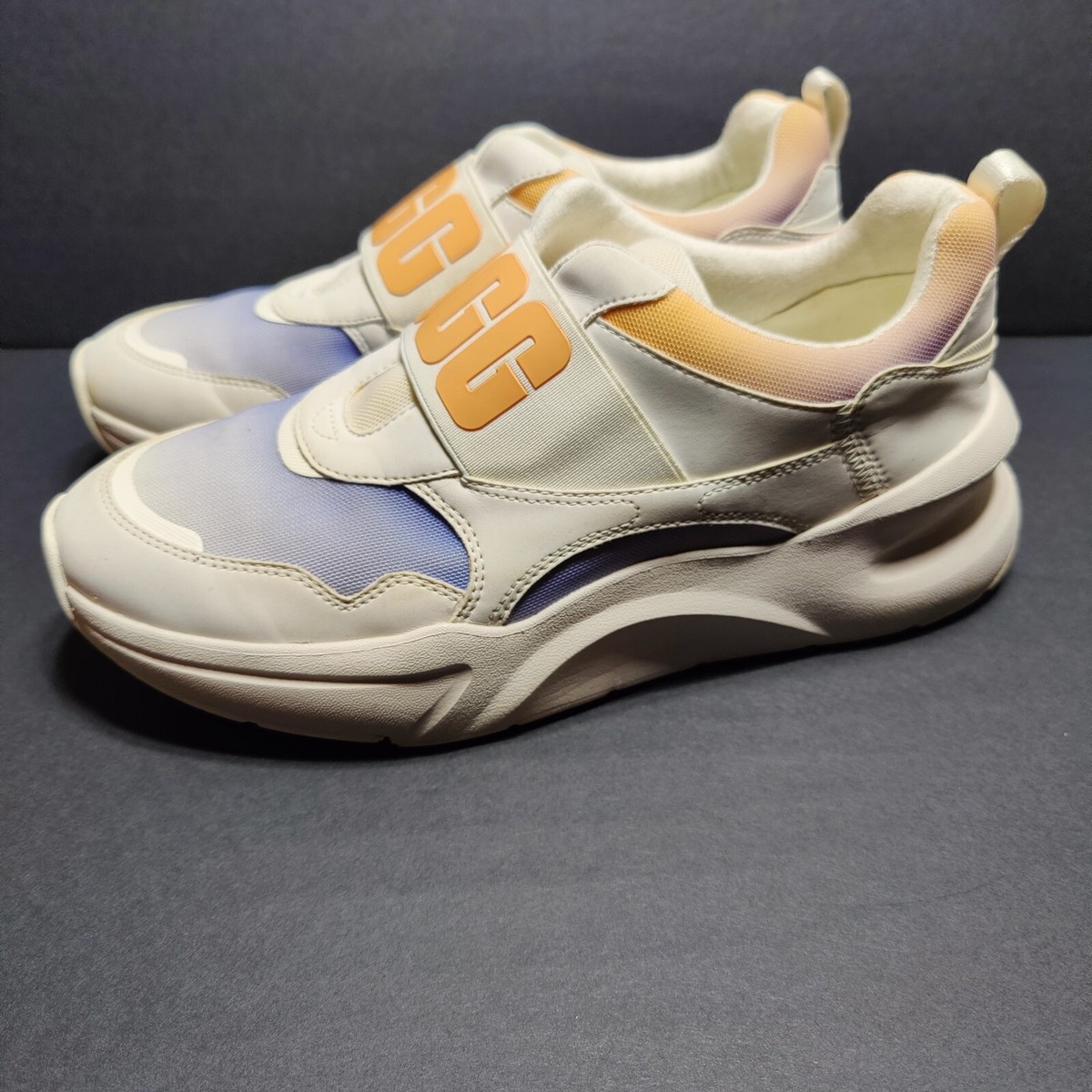 UGG La Flex Sneaker Shoe Scallop Gradient Women's Size US 9 UGG La Flex Sneaker Shoe Scallop Gradient Women's Size US 9