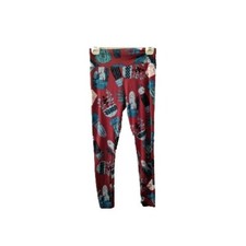Red Lularoe Cactus Leggings