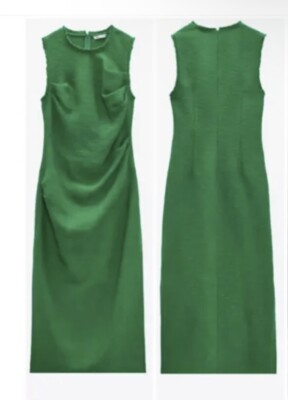 Zara Green Long Texture Fringe Weave Tweed Midi Pencil Bodycon Dress Size Medium | eBay Zara Green Long Texture Fringe Weave Tweed Midi Pencil Bodycon Dress Size Medium | eBay