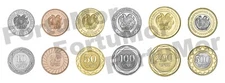 Armenia COIN 6 Pcs SET, 10 20 50 100 200 500 Dram 2003 2004, UNC, BIMETAL