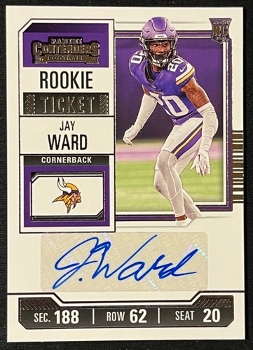 2023 Panini Contenders - Rookie Ticket #172 Jay Ward AUTO