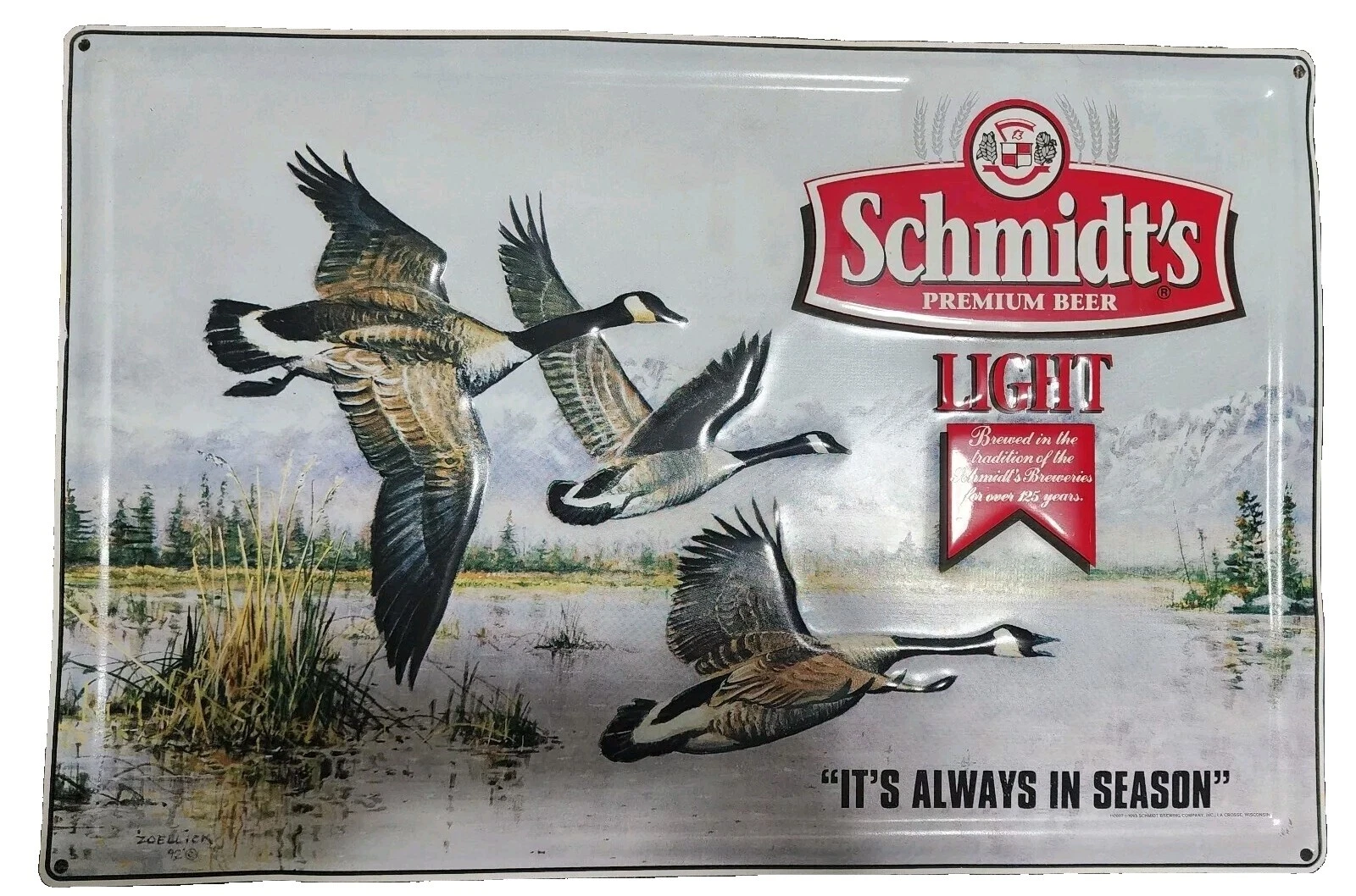 Schmidt otros anuncios y latas de cervezas de colección