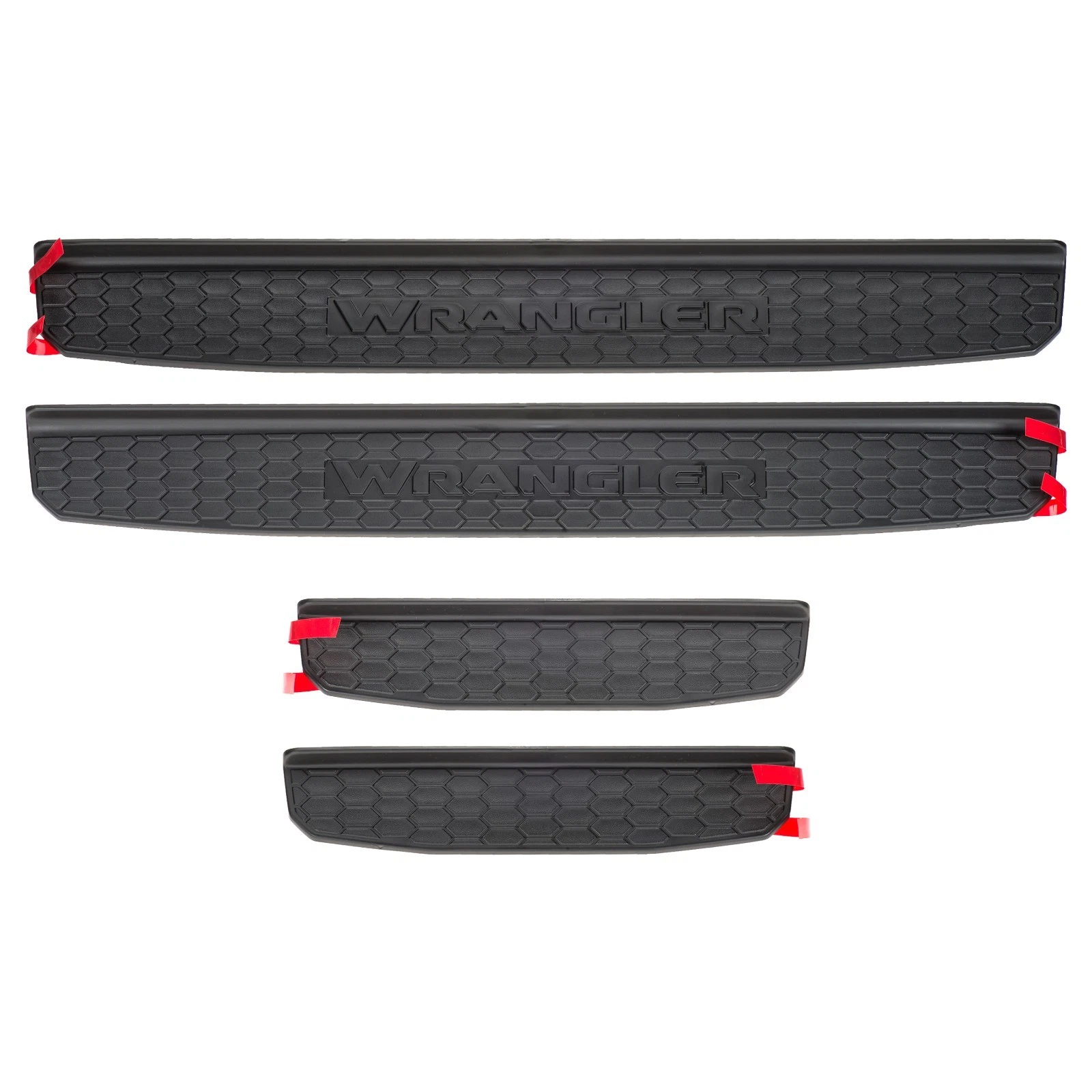 Protecciones de umbral moldeadas para Jeep Wrangler JL 2018-2025