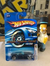 2006 Hot Wheels # 014 Chrysler Firepower Concept (dark blue) 1438 B56