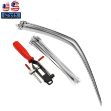 CV Joint Banding Boot Axle Clamp Tool w/ 20 Band and Buckle Clamps For Auto ATV