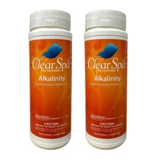 CSTA002 Clear Spa 104° Alkalinity 2lbs Oreq (2 Pack)