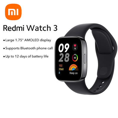 Xiaomi Redmi Watch 3 Global Version Smart Watch  Bluetooth AMOLED Display