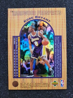 Kobe Bryant カード、Rookie, UD Hardwood Kobe Bryant 1996-97 UD3 