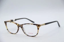 NEW CHELSEA MORGAN CM 7001 TO HAVANA GOLD AUTHENTIC DESIGNER EYEGLASSES 53-16