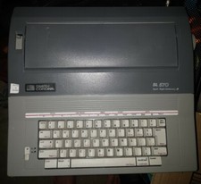 Smith Corona SL 570 Spell Right Portable Electric Typewriter  tested Works  thumbnail