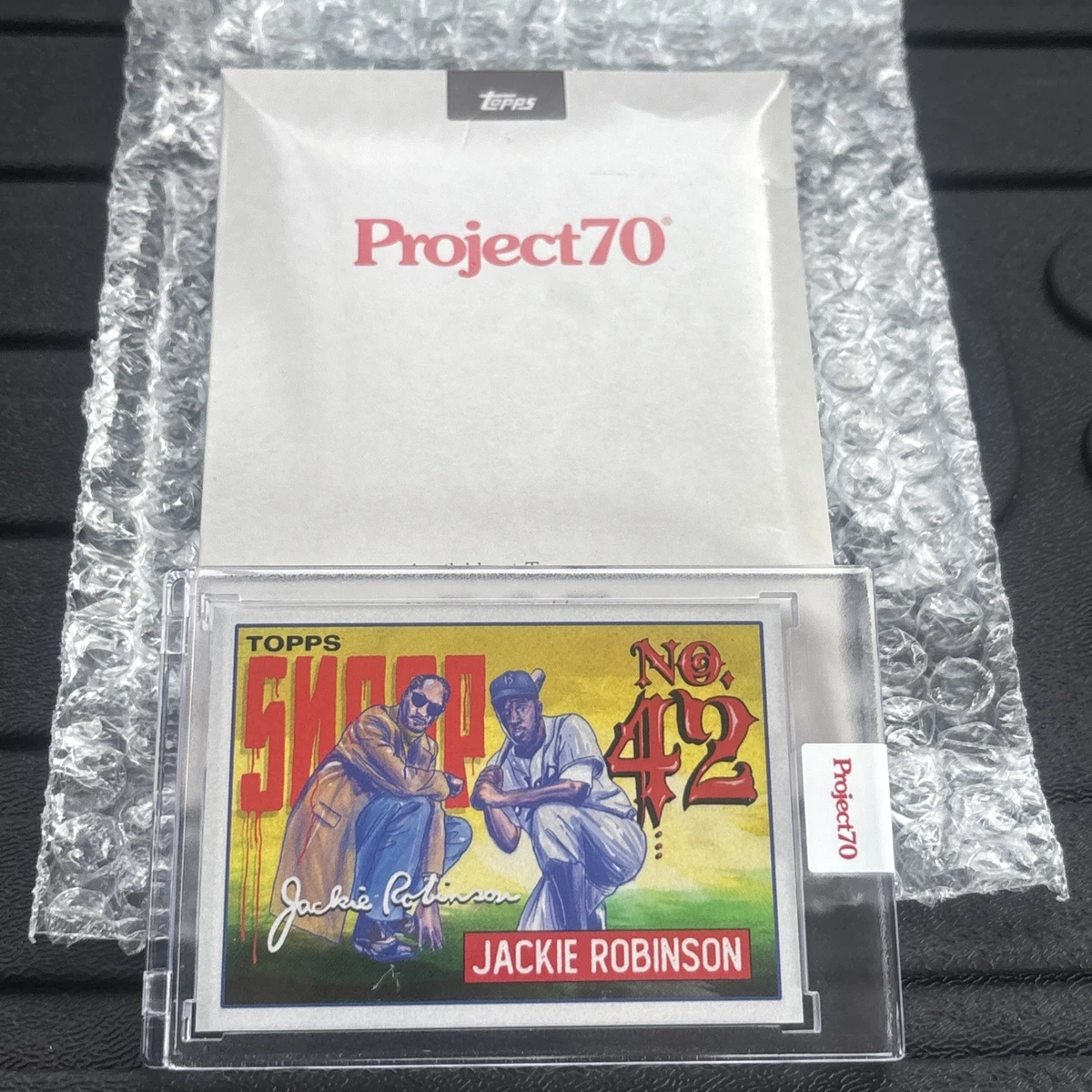 2021 Topps Project 70 - Jackie Robinson Snoop Dogg #573 for sale