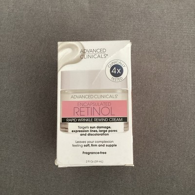 Advanced Clinicals, Encapsulated Retinol Rapid Wrinkle Rewind Creme, 59 ml