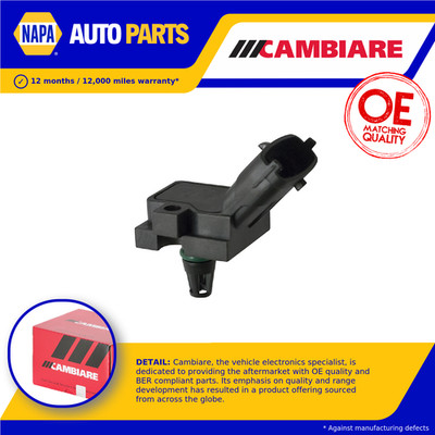 MAP Sensor fits VOLVO C70 Mk2 2.0D 10 to 13 Manifold Pressure 30777337 31303974