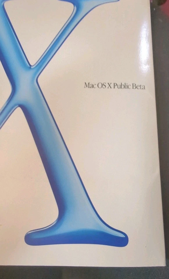 Mac OS X Public Beta 2000 – Near Mint Complete CD & Box – Rare Apple Collector - Image 4 of 4