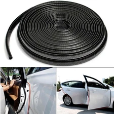 16FT Car Trim U Door Strip Edge Guard Lock Moulding Rubber Seal Protector 5M