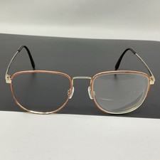 Vintage Marcolin Accuflex Flexon 102 Gold Tortoise Eyeglasses Frame 52  18-140