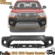 Toyota Tacoma 2012–2015 Front Bumper Cover Textured, w/ Wheel Flares | TO1000382
