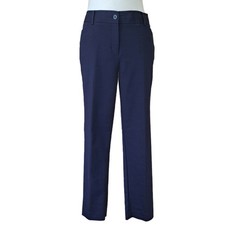 TALBOTS Navy Blue Hampshire Ankle Pant Size 8 Business Casual