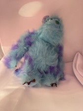 Disney Pixar Monsters Inc Soft Sully 2002 Hasbro Plush 6  Bag1
