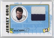 2009-10 ITG 1972 The Year in Hockey Jersey Gold /10 Billy Smith #M-39 HOF 7p4