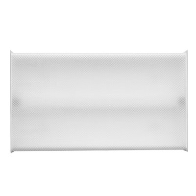 2 Ft. 6000 Lumens Integrated LED White Wraparound Light, 4000K