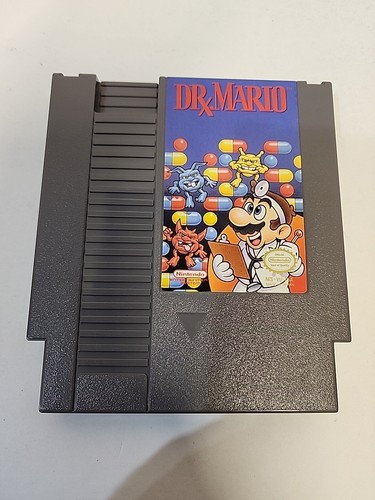 Dr Mario Nes Nintendo Entertainment System (Game And Manual Only) Tested - Picture 2 of 7