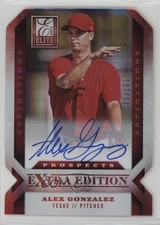 2013 Elite Extra Edition Aspirations Die-Cut Signatures Chi Gonzalez Auto 1ek2