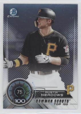 2018 Bowman Scouts' Top 100 Austin Meadows #BTP-75 Rookie RC 00c9