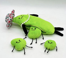 4X Game Secret Staycation Edamame Family Plush Doll Figure Collection Toys Gifts