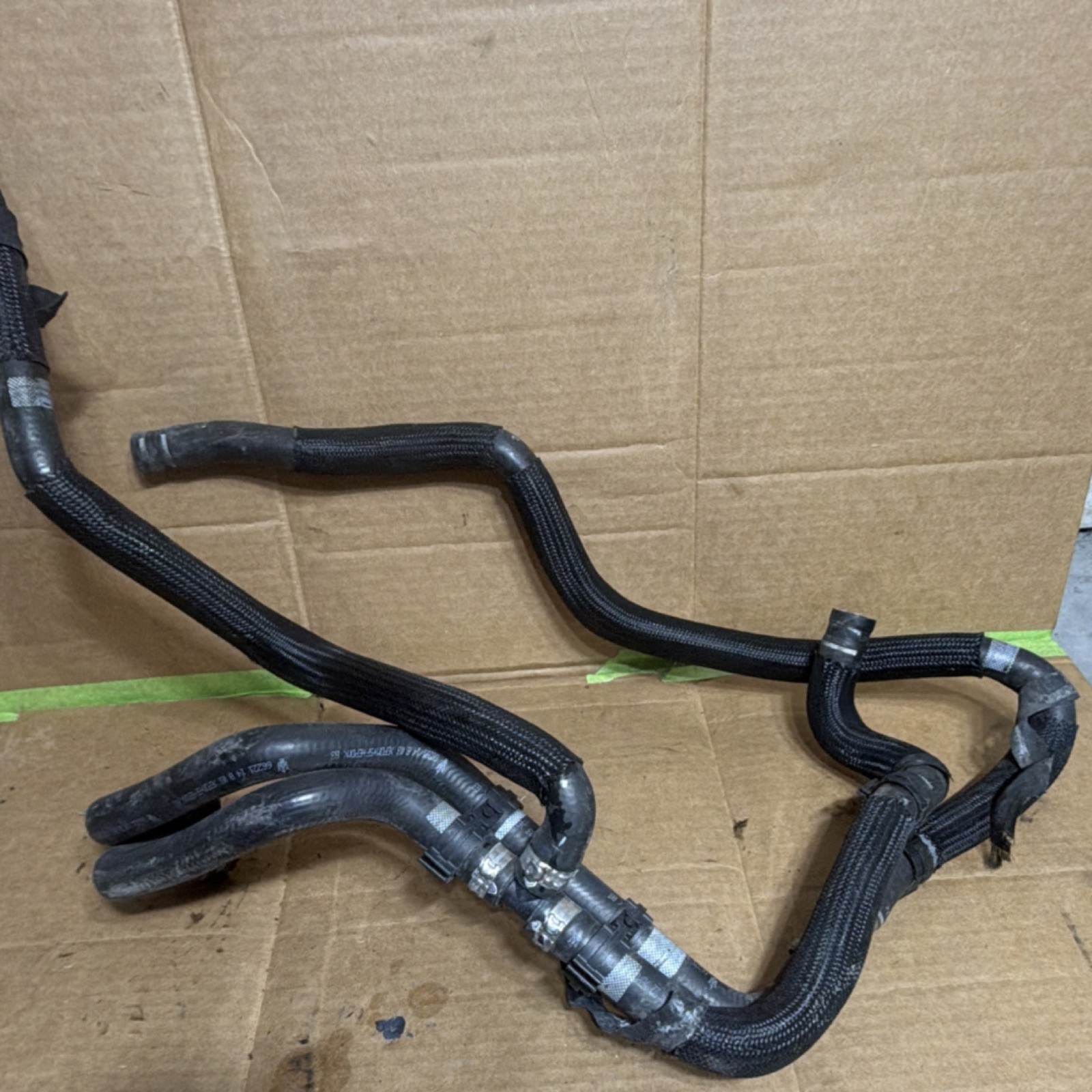 2014-2022 MASERATI GHIBLI S Q4 3.0L V6 ENGINE COOLANT TUBE LINE SET OEM 