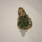 Cherished Teddies Lynn #310735 🎄Girl with Christmas Tree Bear Figurine 1998 — photo 2