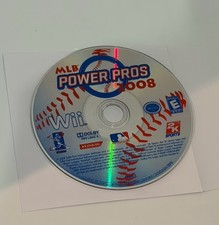 MLB Power Pros 2008 Nintendo Wii Baseball Tested Working Disc Only