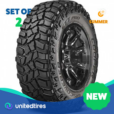 Set Of 2 New Lt 35x12.50r22 Cooper Discoverer Stt Pro 121q