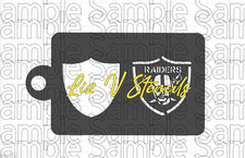 Football Raider Combo - Face Painting STENCIL