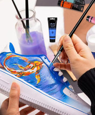 Acrylic Leather Paint 2.5Oz Black - Shoe Painting Bag Decor, Jacket Care, D...