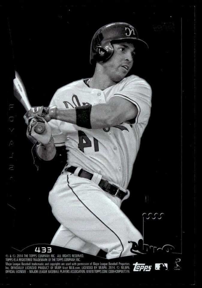 Topps Clear Omar Infante 2014 04/10 Kansas City Royals #433 Foto 2 de 2