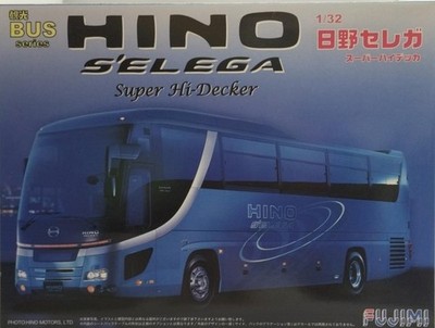Fujimi Plastikmodell Hino Serega Super High Decka gebraucht