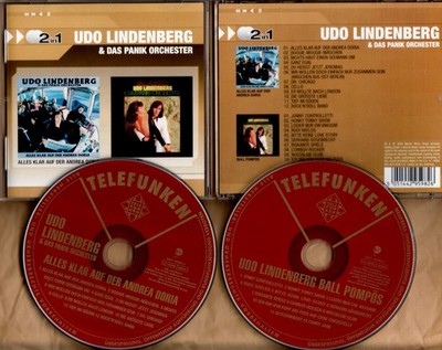 UDO LINDENBERG & PANIK ORCHESTER   2CDs (2in1)  BALL POMPÖS & ALLES KLAR AUF DER
