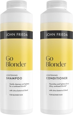 John Frieda Sheer Blonde Go Blonder Shampoo und Conditioner (2 x 500 ml)