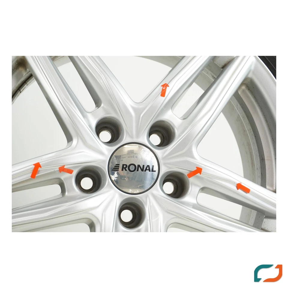 Winterräder Skoda Yeti Octavia Scout Winterreifen Ronal 16 Zoll 205/60 R16 96H - Bild 3 von 4