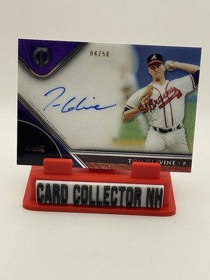 2017 Topps Tribute Auto Tom Glavine Autograph 4/50